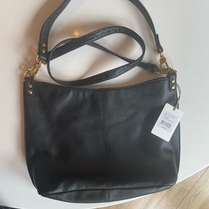 Hobo Pier Bag Black Leather (used, like new!)